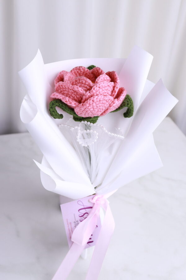 Bouquet Peonia Rosa