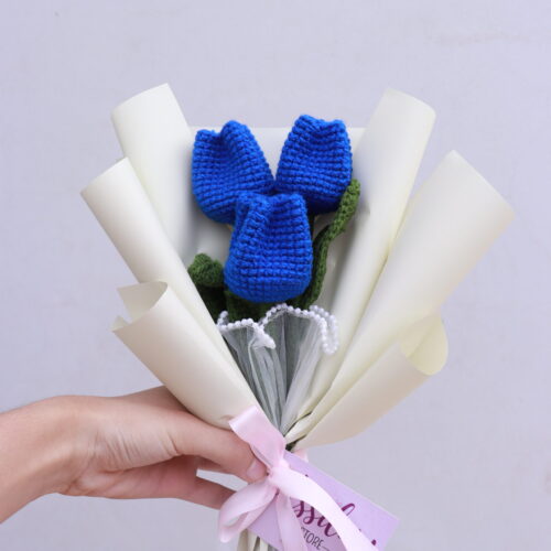 Bouquet de Tulipanes Azules