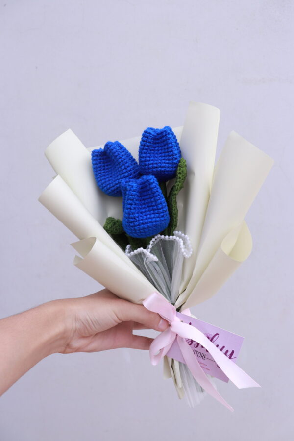 Bouquet de Tulipanes Azules