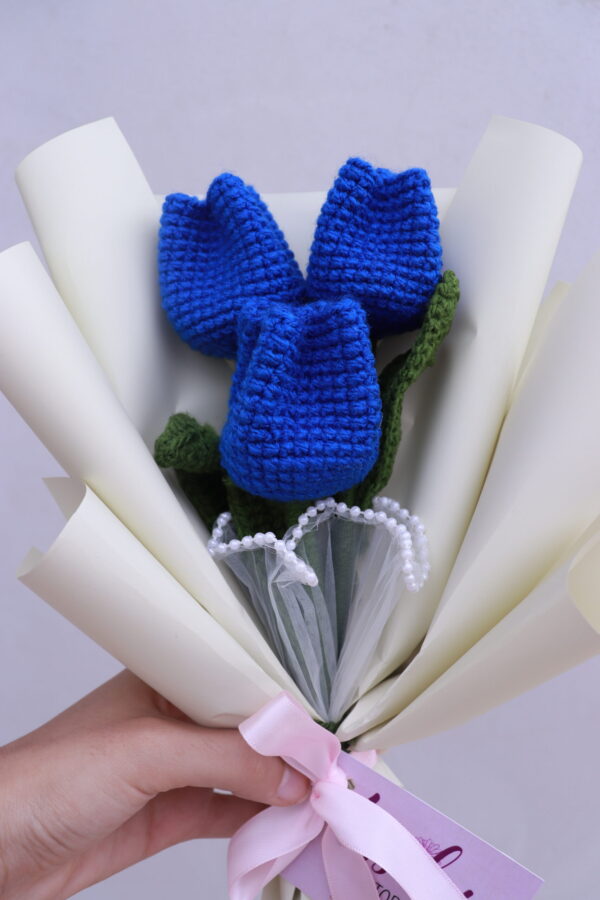 Bouquet de Tulipanes Azules